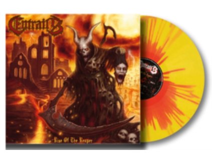 ENTRAILS - Rise Of The Reaper (Sunburst Yellow/Red Vinyl) (LP)