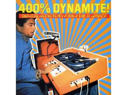SOUL JAZZ RECORDS PRESENTS - 400% Dynamite! Ska. Soul. Rocksteady. Funk & Dub In Jamaica (Orange Vinyl) (RSD 2025) (LP)