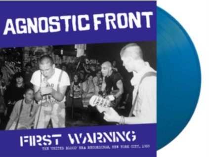 AGNOSTIC FRONT - The United Blood-Era Recordings. New York City. 1983 (Blue Vinyl) (LP)