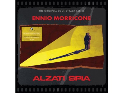 ENNIO MORRICONE - Alzati Spia - Original Soundtrack (Numbered Edition) (Trasparent Yellow Vinyl) (LP + CD)