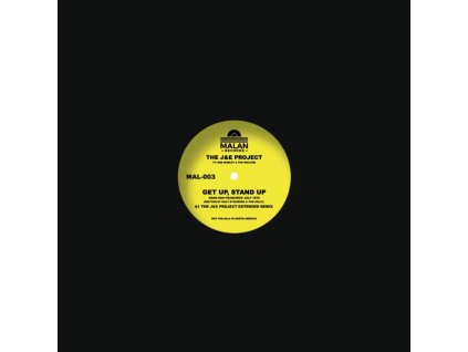 J&E PROJECT FT. BOB MARLEY & THE WAILERS - Get Up. Stand Up (Yellow Vinyl) (12Inch" Vinyl)