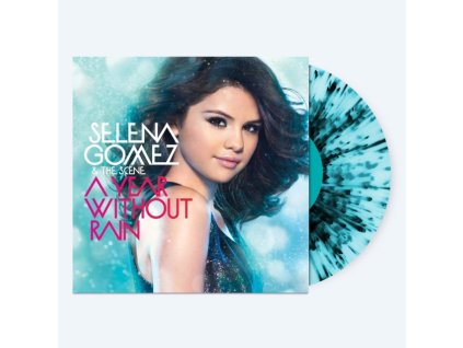 SELENA GOMEZ / SCENE - Year Without Rain (Transparent Ice Blue/Black Splatter Vinyl) (LP)