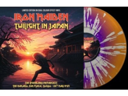 IRON MAIDEN - Twilight In Japan: The Legendary Broadcast - The Nakano Sun Plaza. Tokyo 24Th May 1981 (Dual Colour Effect/Clear Base Vinyl) (LP)