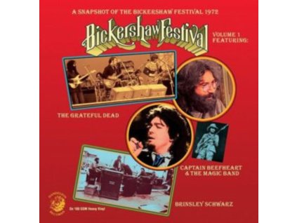 VARIOUS ARTISTS - A Snapshot Of The Bickershaw Festival 1972 Vol. 1 (Featuring Grateful Dead) (LP)