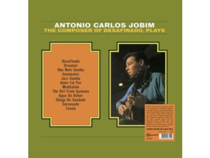 ANTONIO CARLOS JOBIM - The Composer Of Desafinado. Plays (Numbered Edition) (Clear Vinyl) (LP)