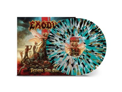 Exodus - Persona Non Grata (Limited Edition) (Clear W/ Gold/Black/Turquoise Splatter Vinyl) (LP)