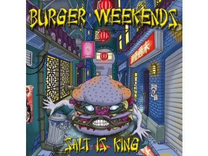 Burger Weekends - Salt Is King (limitierte & nummerierte Edition) (blaues Vinyl) (LP)