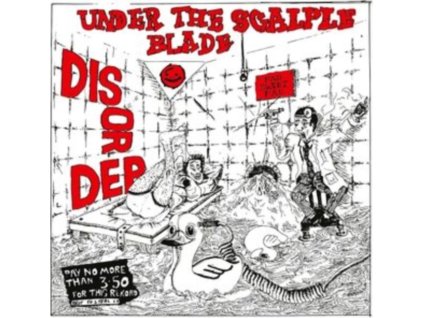 DISORDER - Under The Scalpel Blade (Burgundy Vinyl) (LP)