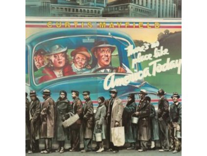 CURTIS MAYFIELD - Theres No Place Like America (Blue Vinyl) (LP)