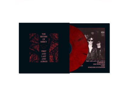 The Sisters Of Mercy - First And Last And Always (40th Anniversary) (Black & Red Marbled Vinyl) (LP)