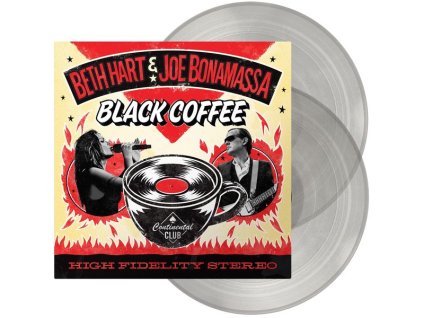 Beth Hart & Joe Bonamassa - Black Coffee (180g) (Limited Edition) (Transparent Vinyl) (+ Bonus Track) (LP)