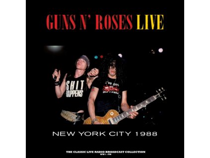 GUNS N ROSES - Live In New York City 1988 (Yellow Vinyl) (LP)
