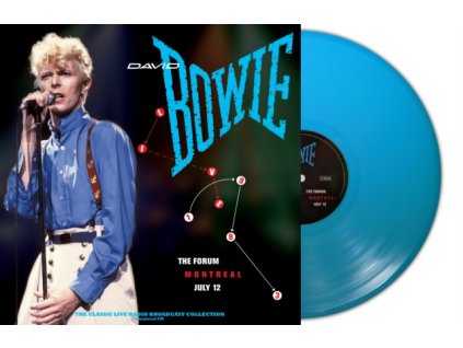 DAVID BOWIE - Live At The Forum Montreal 1983 (Turquoise Vinyl) (LP)