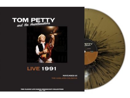 TOM PETTY & THE HEARTBREAKERS - Live 1991 At The Oakland Coliseum (Gold/Black Splatter Vinyl) (LP)