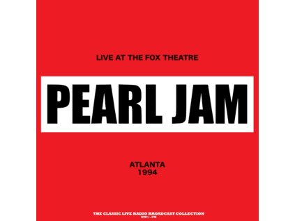 PEARL JAM - Live At The Fox Theatre 1994 (Red/Black Splatter Vinyl) (LP)