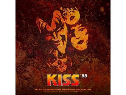 KISS - Live At The Ritz. New York 1988 (Yellow Marble Vinyl) (LP)
