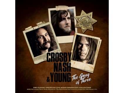CROSBY. NASH AND YOUNG - The Gang Of Three (Natural Clear Vinyl) (LP)
