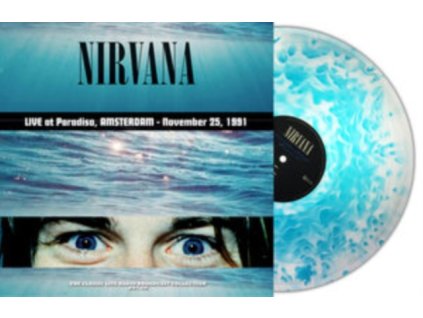NIRVANA - Live At Paradiso. Amsterdam 1991 (Turquoise Cloudy Vinyl) (LP)