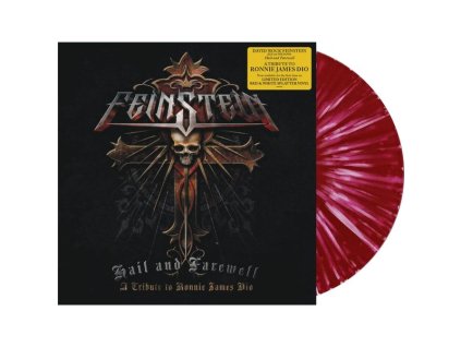 David 'Rock' Feinstein - Hail And Farewell - A Tribute To Ronnie James Dio (Limited Edition) (Red & White Splatter Vinyl) (LP)