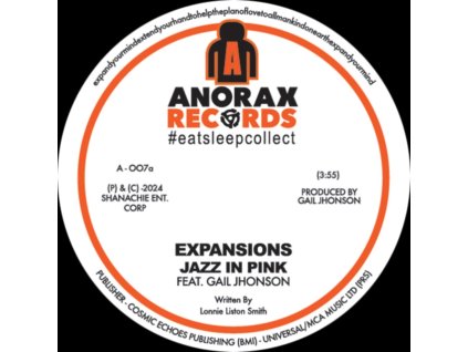 JAZZ IN PINK - Expansions / Glow (Feat. Gail Jhonson) (7Inch" Vinyl)