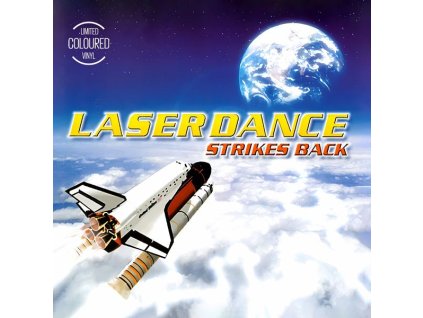 Laserdance - Strikes Back (Limited Edition) (Clear W/ Blue Splatter Vinyl) (LP)