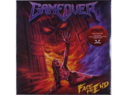 Game Over - Face The End (Limited Edition) (Red Marble Vinyl) (LP)