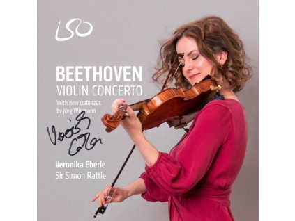 Ludwig van Beethoven (1770-1827) - Violinkonzert op.61 (180g) (von Veronika Eberle signierte Exemplare / limitierte Auflage) (LP)