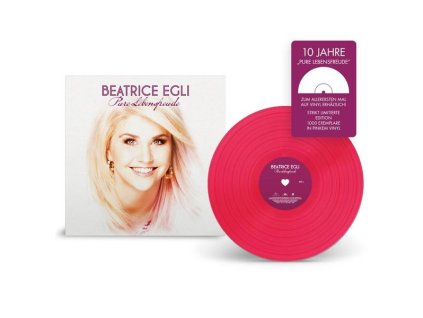 Beatrice Egli - Pure Lebensfreude (10th Anniversary) (Limited Edition) (Pink Vinyl) (LP)