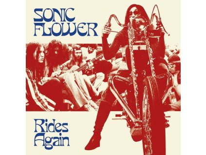 Sonic Flower - Rides Again (Limited Edition) (Transparent Red Vinyl) (LP)