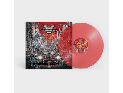 Motorjesus - Streets Of Fire (180g) (Limited Reaper Edition) (Transparent Red Vinyl) (LP)