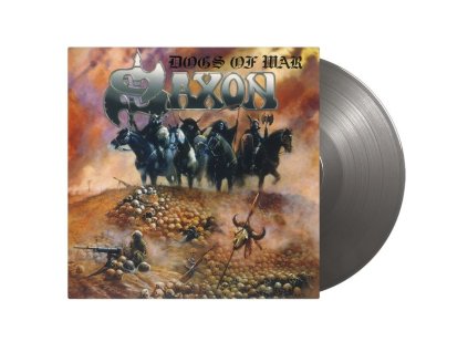 Saxon - Dogs Of War (180g) (Limited Numbered Edition) (Silver Vinyl) (LP)