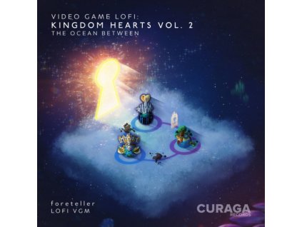 FORETELLER - Video Game Lofi: Kingdom Hearts / Vol. 2 - Ocean Between (Star Seeker Pink/Purple/Blue Swirl Vinyl) (LP)