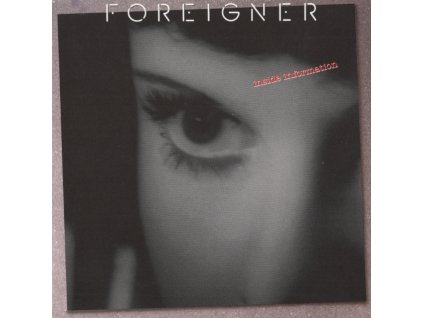 FOREIGNER - Inside Information (Clear Red Vinyl) (LP)