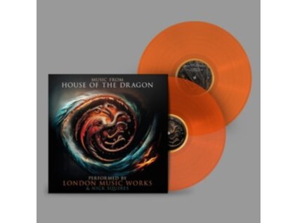 RAMIN DJAWADI - Ost: Music From House Of The Dragon (Orange Vinyl) (LP)