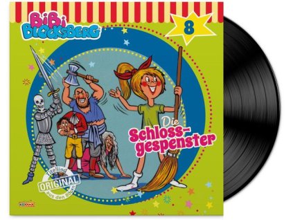 Bibi Blocksberg - Bibi Blocksberg (Folge 8) Die Schlossgespenster (Retro Edition auf Vinyl) (LP)