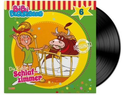 Bibi Blocksberg - Bibi Blocksberg (Folge 6) Die Kuh im Schlafzimmer (Retro Edition auf Vinyl) (LP)