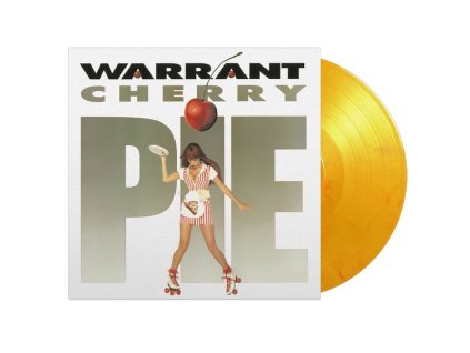 Warrant - Cherry Pie (180g) (Limited Numbered Edition) (Yellow Marbled Vinyl) (LP)