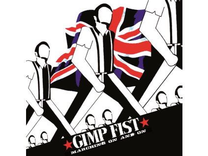 Gimp Fist - Marching On And On (Clear w/ Blue/Black Splatter Vinyl) (LP)