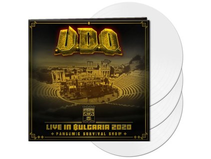 U.D.O. - Live in Bulgaria 2020 - Pandemic Survival Show (Limited Edition) (White Vinyl) (LP)