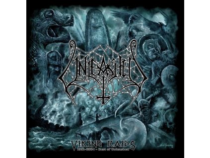 Unleashed - Viking Raids (Limited Reaper Edition) (Blue Splatter Vinyl) (LP)