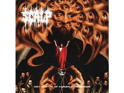 Scalp - Not Worthy Of Human Compassion (Limited Edition) (Clear Black Marble Vinyl) (LP)