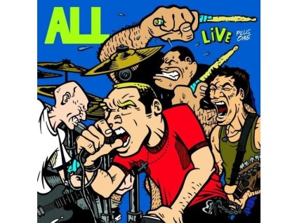 All - Live Plus One (Limited Edition) (Blue/Yellow Coloured US Vinyl Edition) (LP)