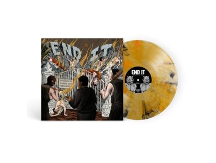 End It - Wrong Side Of Heaven (Koi Pond Vinyl) (LP)