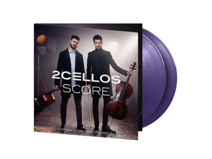 2 Cellos (Luka Sulic & Stjepan Hauser) - Score (180g) (Limited Numbered Edition) (Purple Vinyl) (LP)