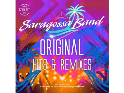 Saragossa Band - Original Hits & Remixes (Limited Edition) (White W/ Blue Splatter Vinyl) (LP)