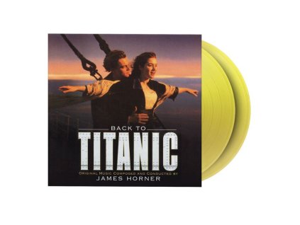 James Horner (1953-2015) - Back To Titanic (180g) (Limited Numbered Edition) (Translucent Yellow Vinyl) (LP)