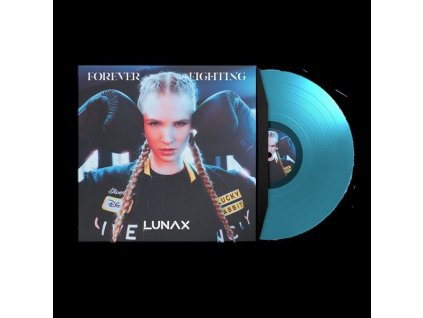 Lunax - Forever Fighting (Limited Edition) (Curacao Blue Vinyl) (signiert) (LP)