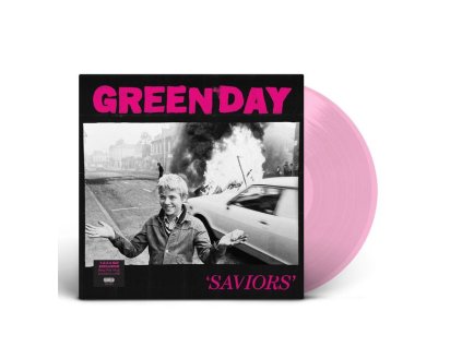 Green Day - Saviors (Limited Edition) (Light Rose Vinyl) (LP)