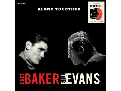 4157867 chet baker bill evans alone together limited solid red vinyl lp