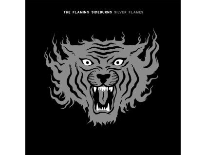 4159331 flaming sideburns silver flames lp